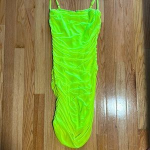 Fitted Neon Dress